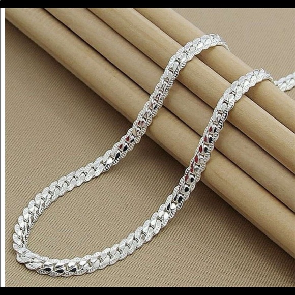 Other - High Quality 925 SS 5MM Men’s Necklace 20 inches